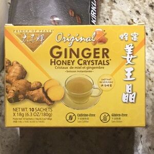 Original Ginger Honey Crystals - Yellow